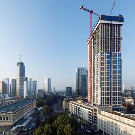 Fassade14 - Skyline mit Kran