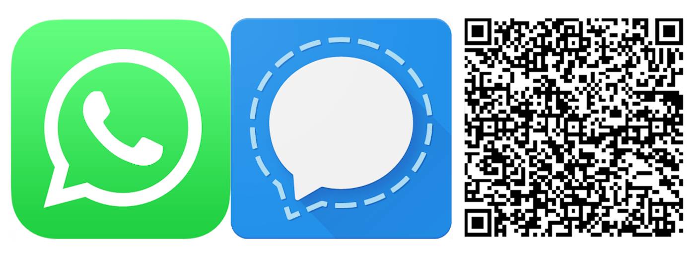 Kontakt zu WhatsApp oder Signal hinzufügen Kontakt zu WhatsApp oder Signal hinzufügen