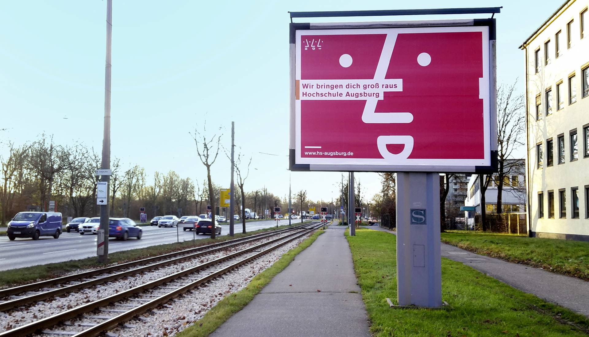 Großplakat. Foto: Christine Lüdke