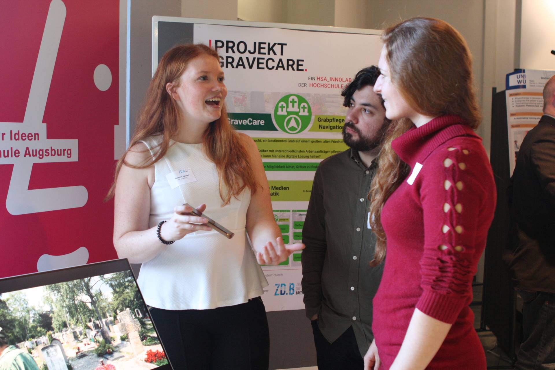 GraveCare auf dem DemoDay