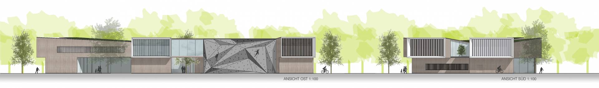 Ansicht Ost und Ansicht Süd Ansicht Ost und Ansicht Süd