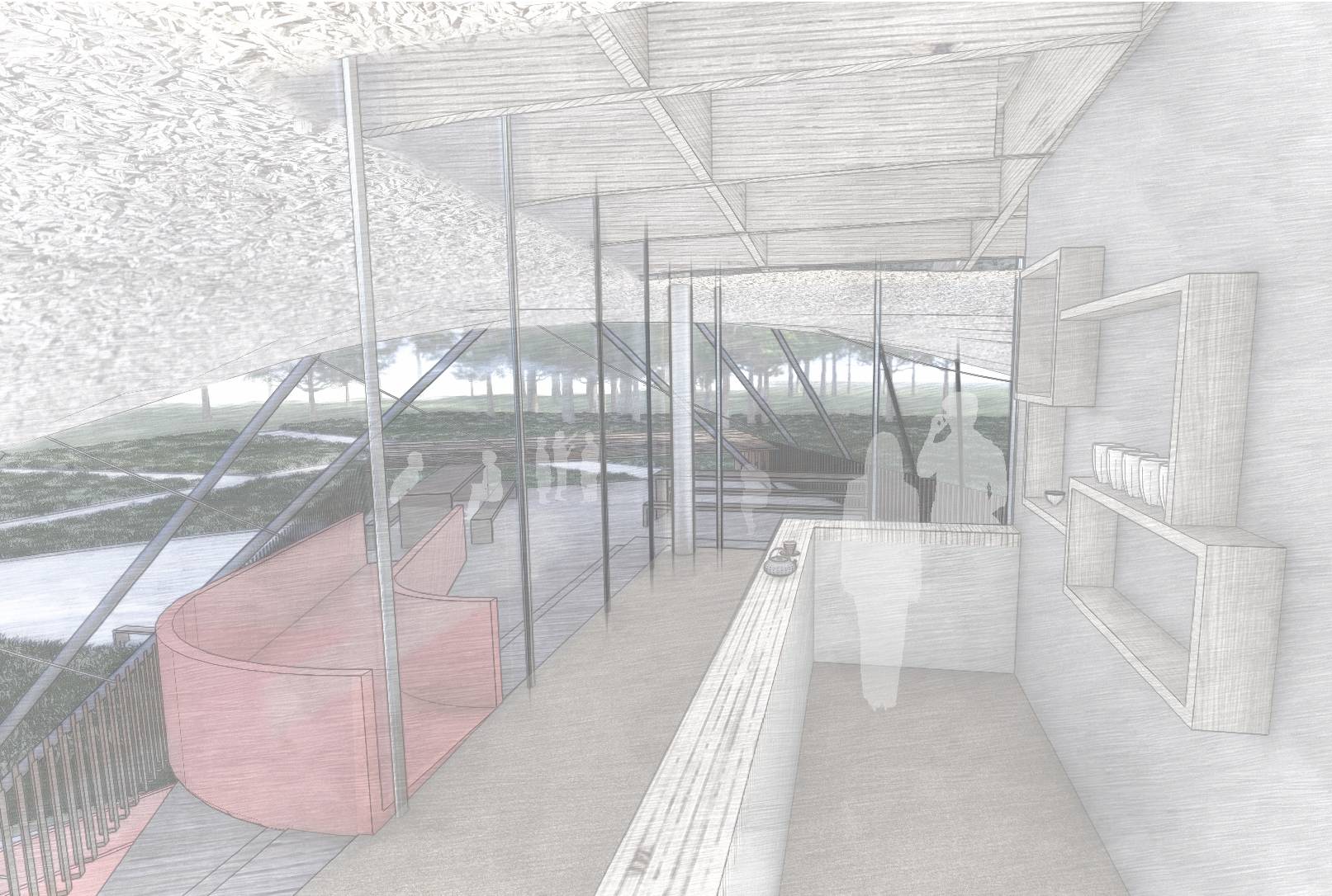 Blick in das Cafe (2.OG) Blick in das Cafe (2.OG)