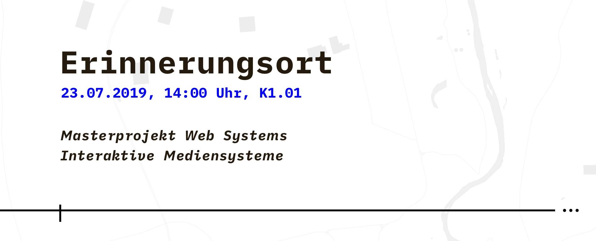 Erinnerungsort. 23.07.2019