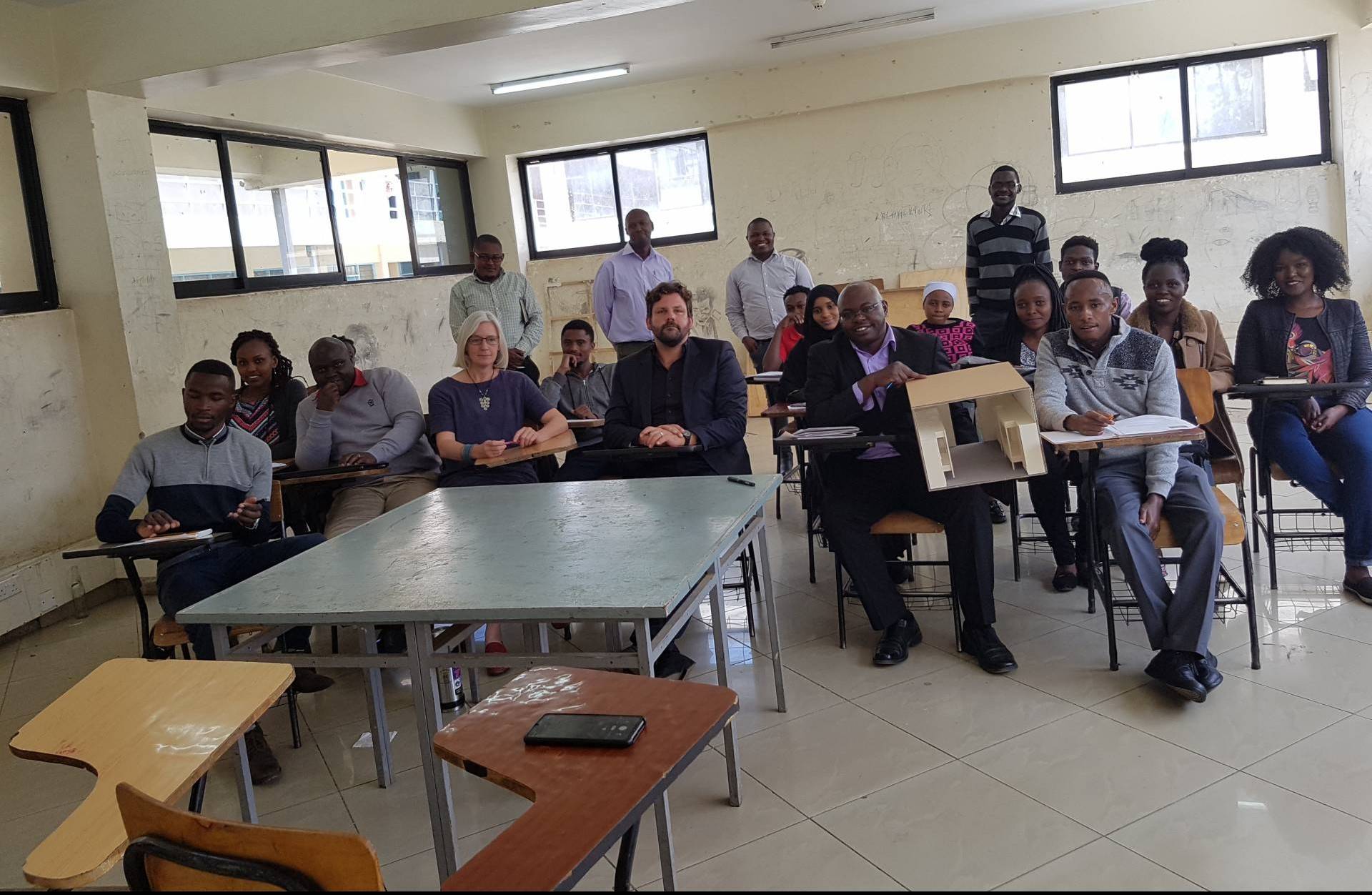 Prefabrication Workshop at TUK Nairobi