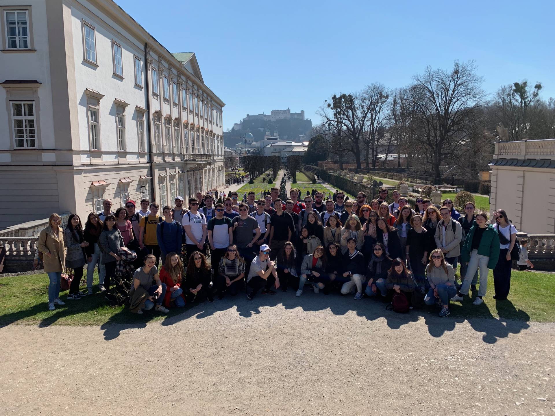 Trip nach Salzburg. Gruppenfoto. Trip nach Salzburg. Gruppenfoto.