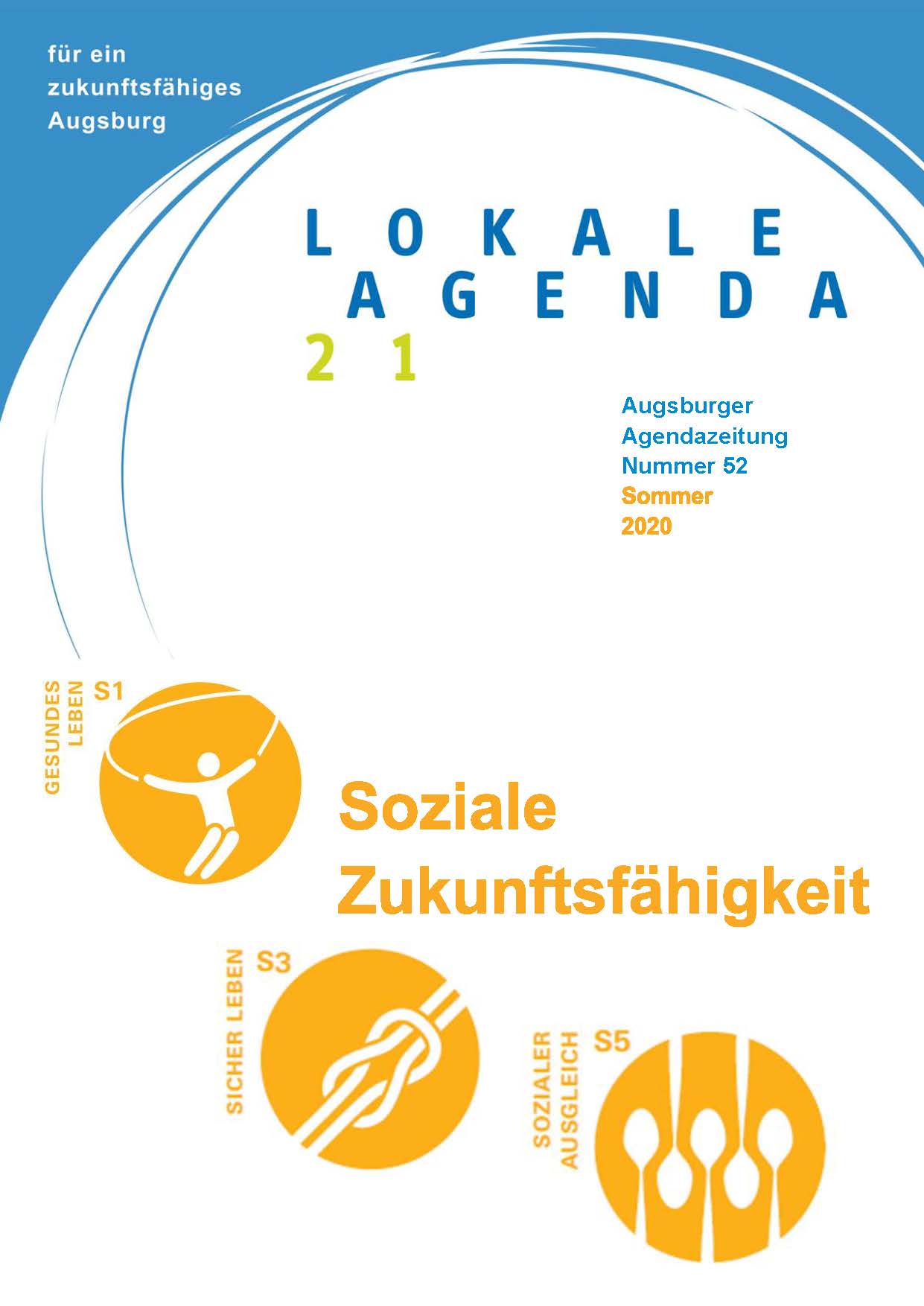 Titelseite: Lokale Agendazeitung Nr. 52