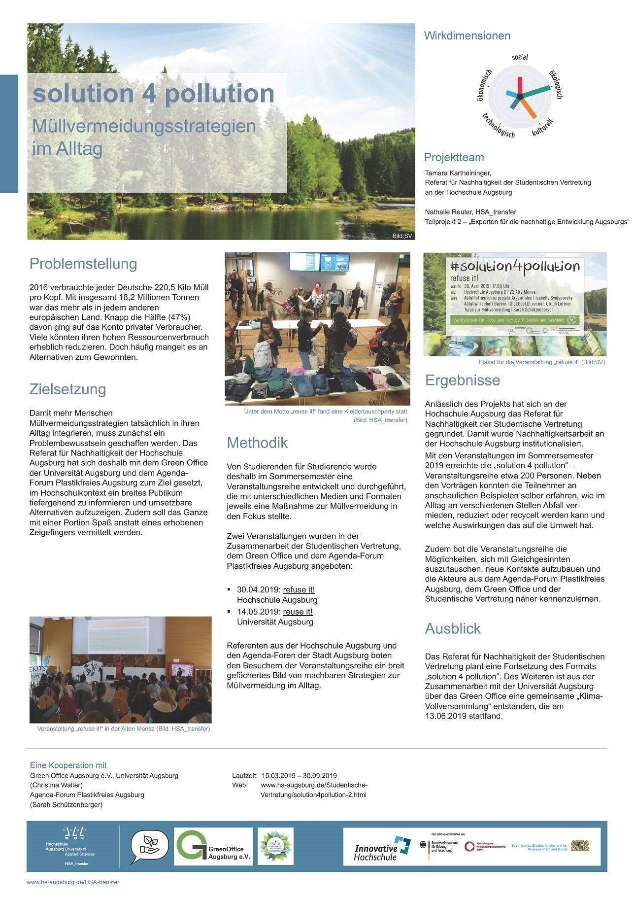 Solution for Polution - Poster