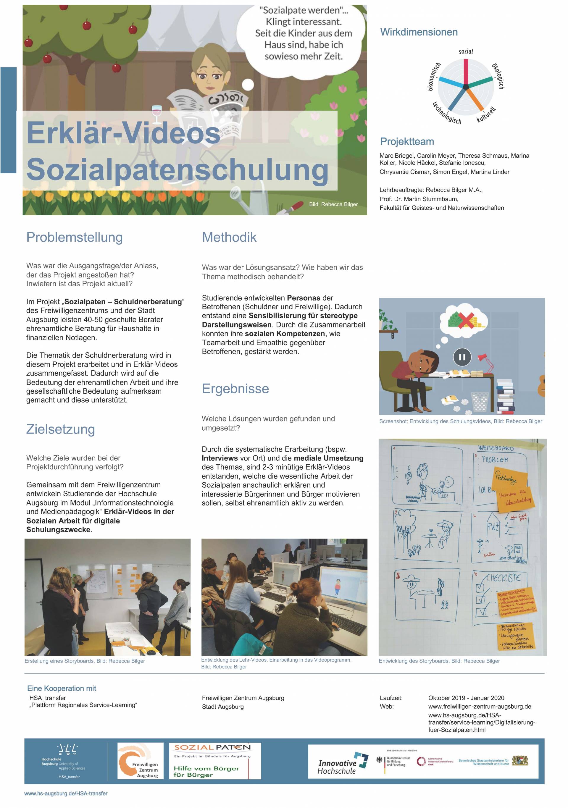 Digitalisierung für Sozialpaten - Poster