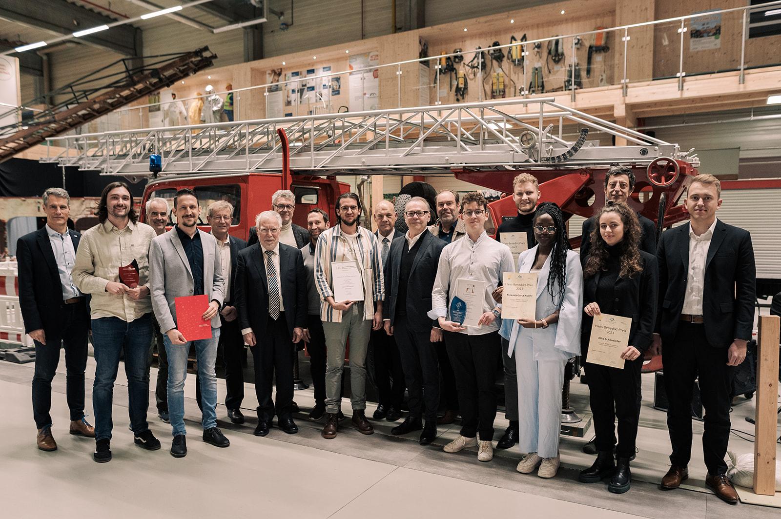 Gruppenbild der Verleihung 2023