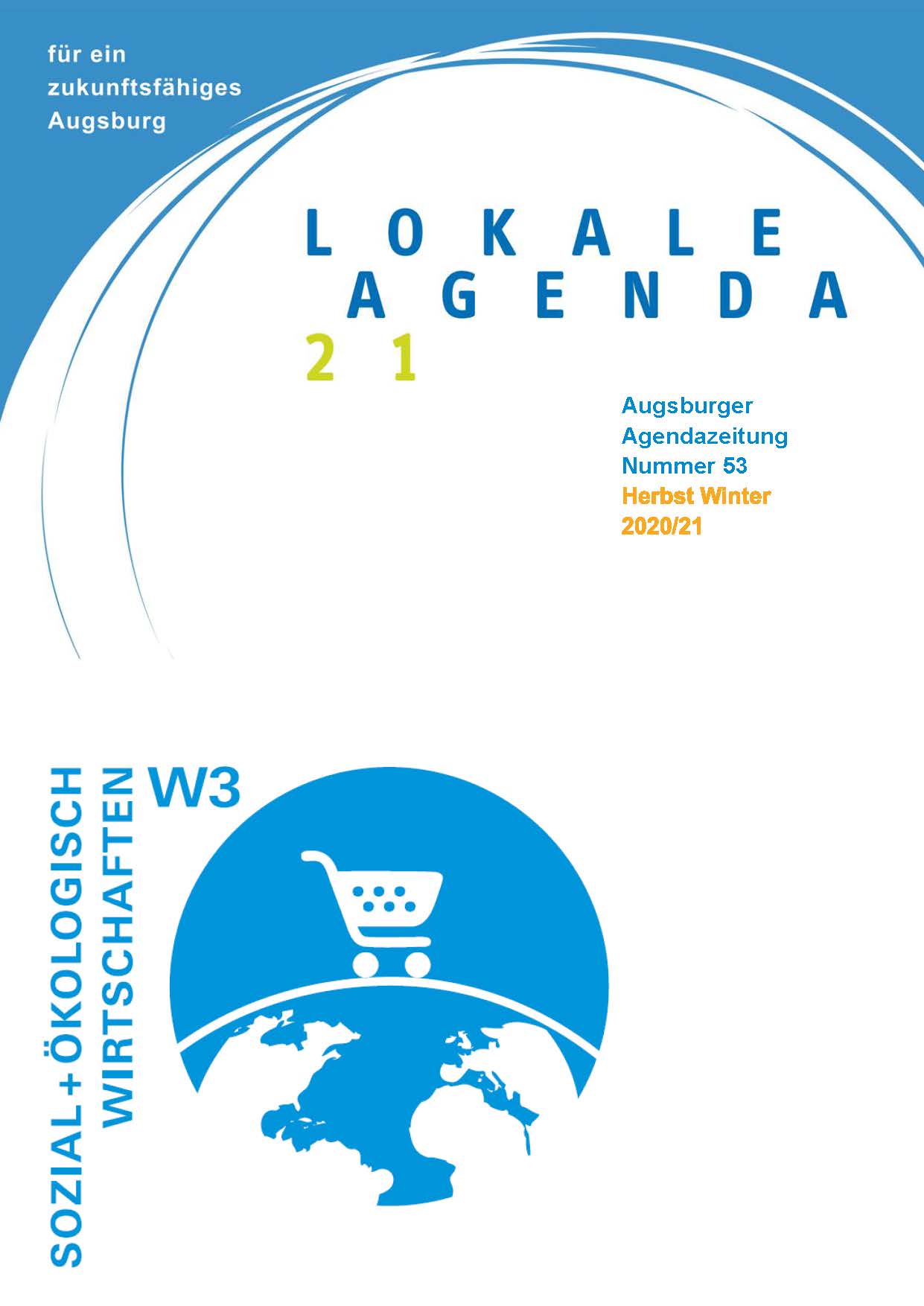 Titelseite: Lokale Agendazeitung Nr. 53