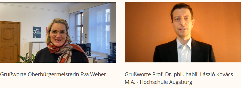 OB Eva Weber und Prof. Dr. Lázló Kovakcs (von links) OB Eva Weber und Prof. Dr. Lázló Kovakcs (von links)