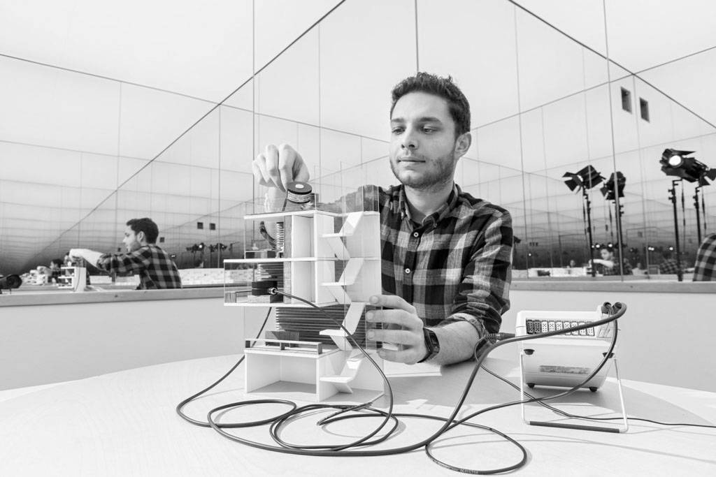 Lichtlabor. Foto: Christina Bleier.