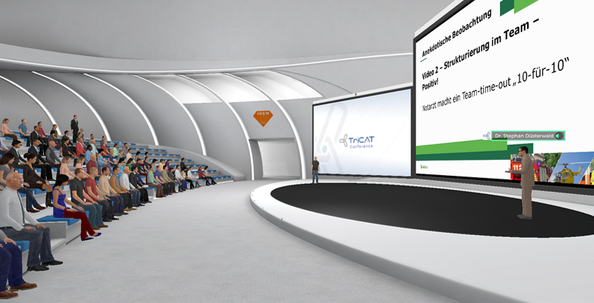 Screenshot der Fachtagung BOS und Hochschule