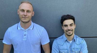 Daniel Janku und Fabio Bove