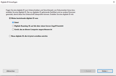 bestehendeID bestehendeID