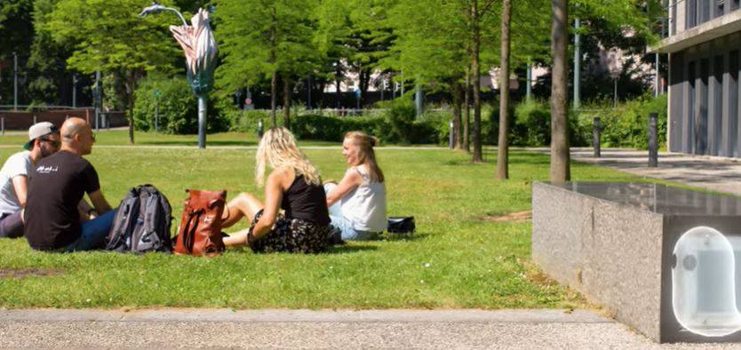 Szene aus "Der Gründergeist geht um - THA_funkenwerk Imagefilm"