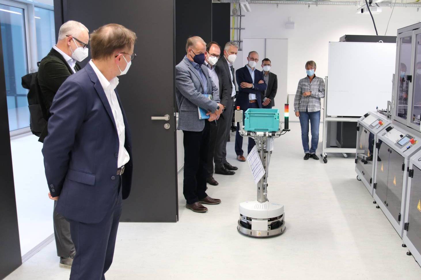 Besichtigung der Labore Besichtigung der Labore