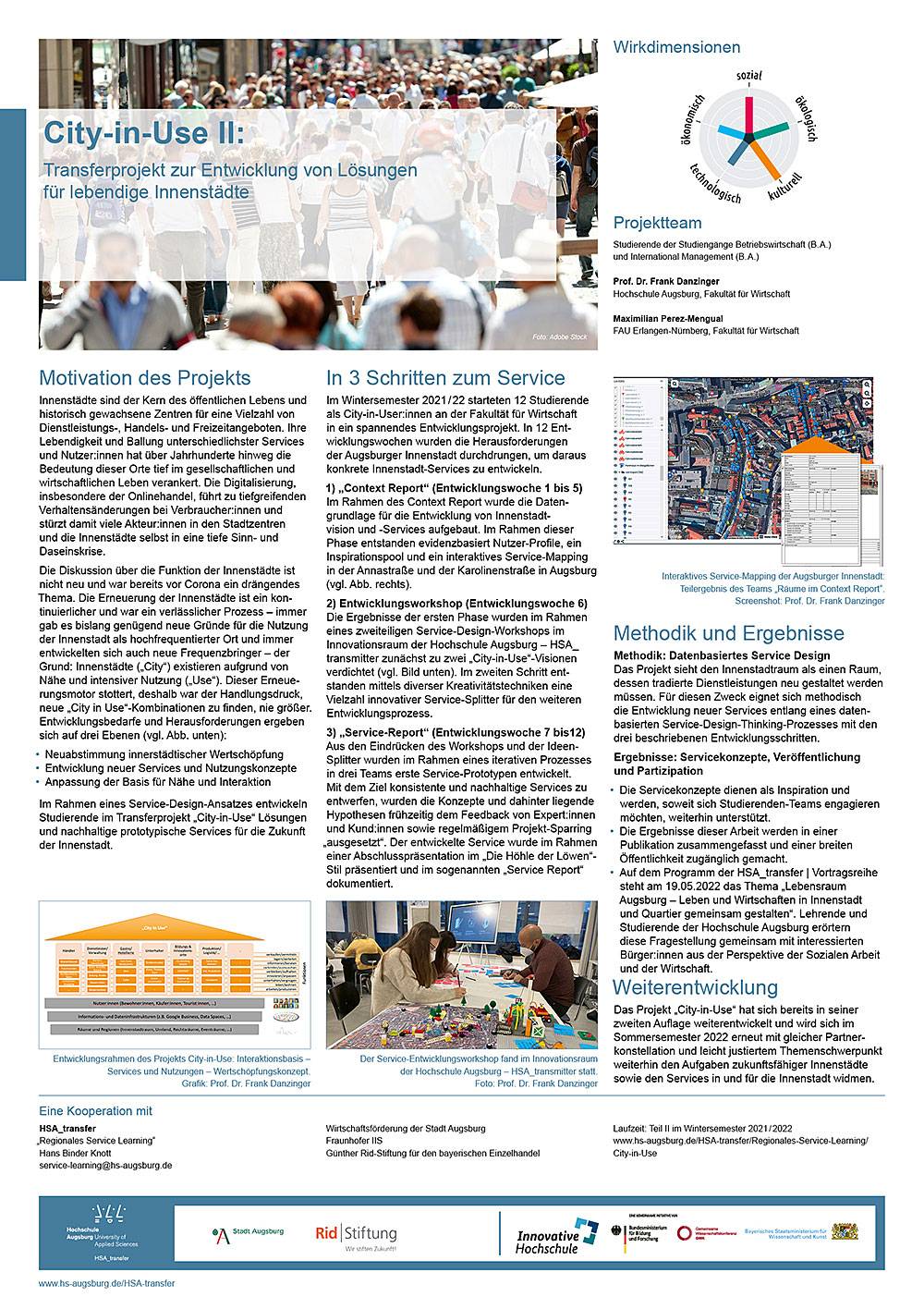 City-in-Use II - Poster