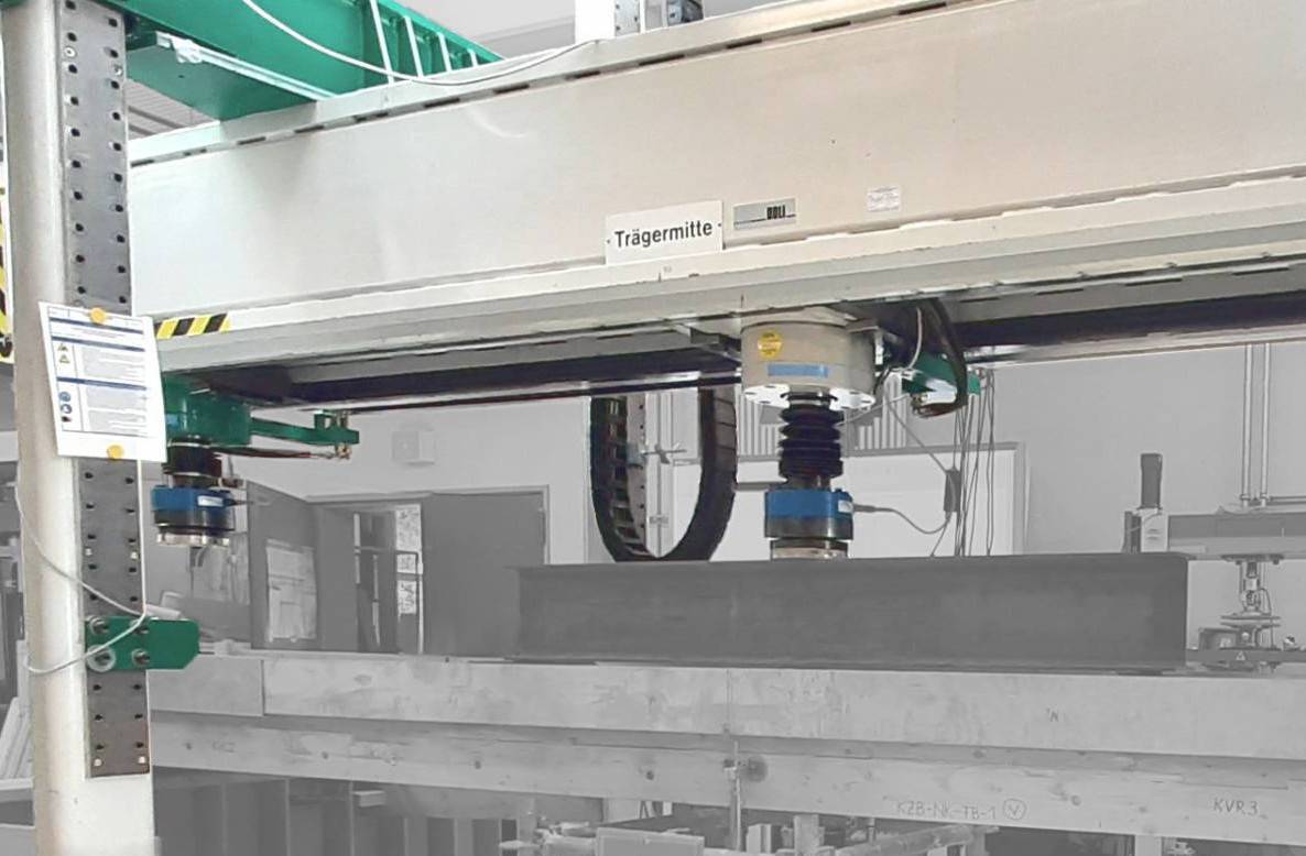 Foto der Prüfumaschine