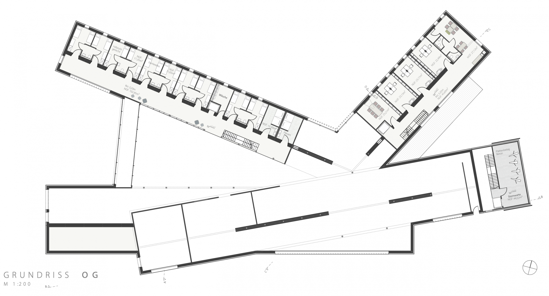 Grundriss Obergeschoss