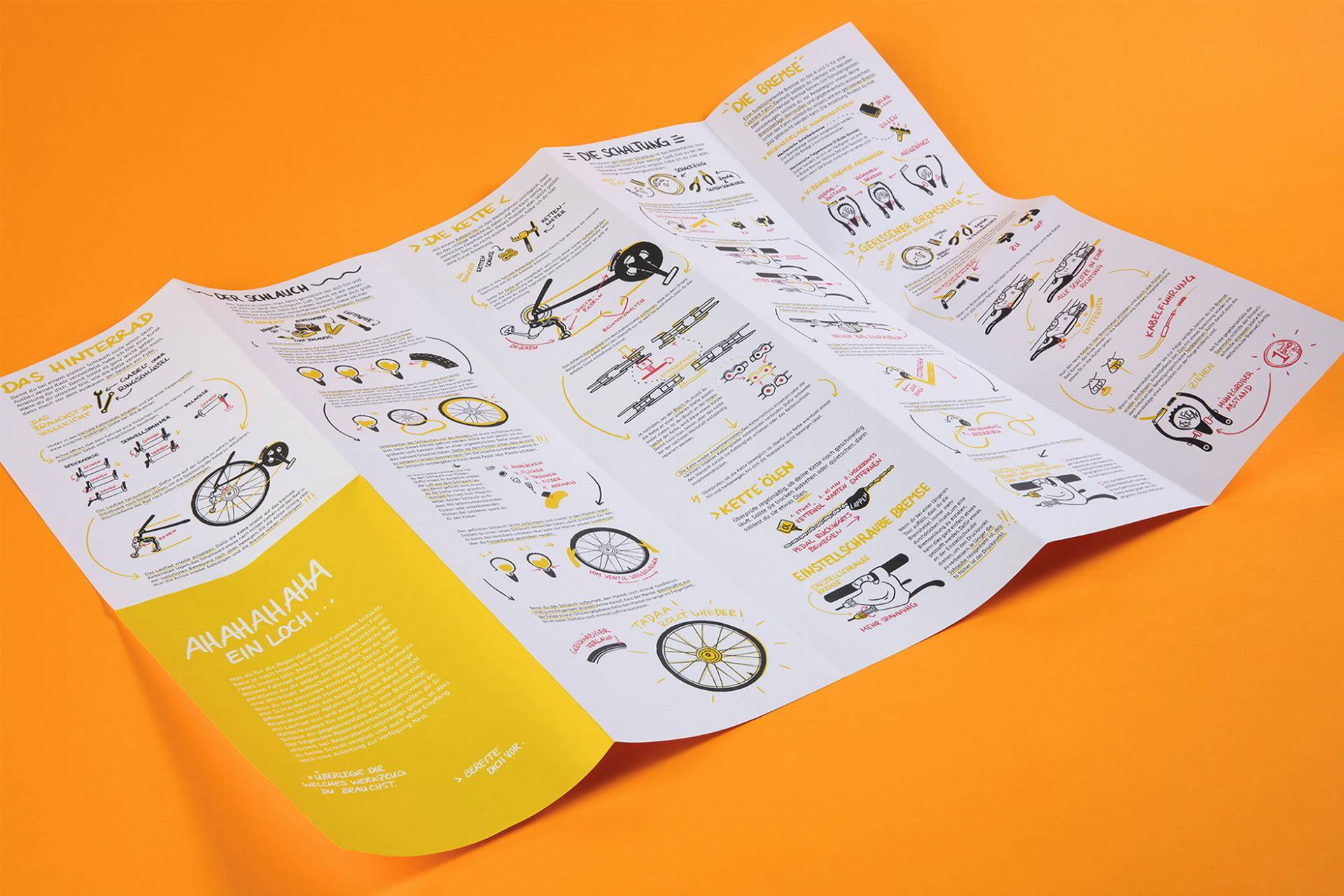 Abschlussarbeit "Planen, packen, rauf aufs Rad"