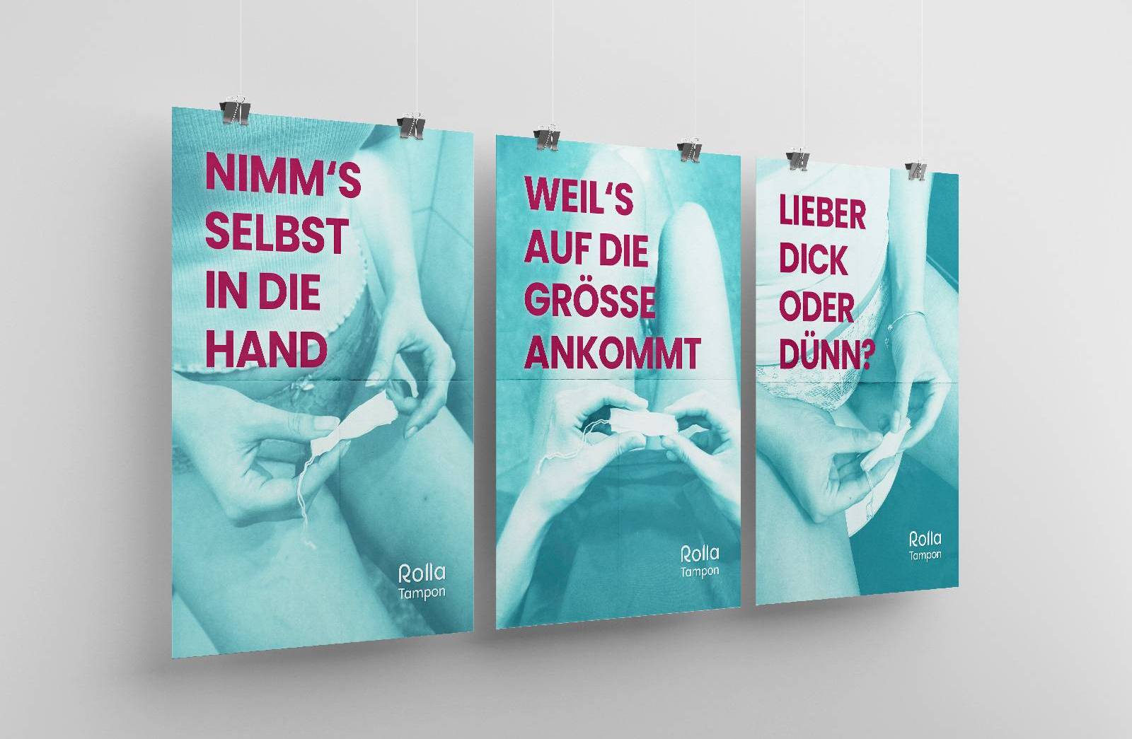 Rolla Tampon: Design von Michaela Schiffl