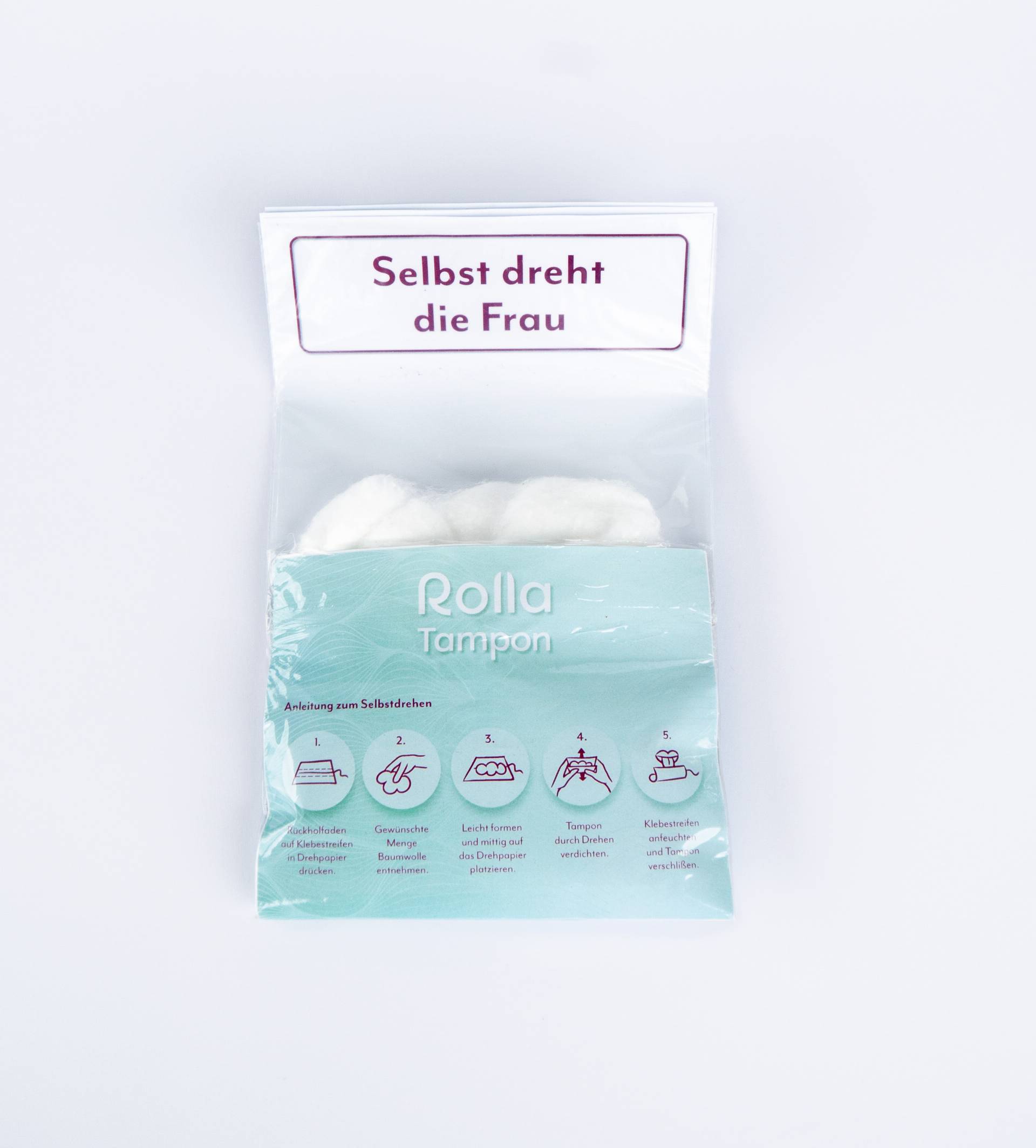 Rolla Tampon: Design von Michaela Schiffl