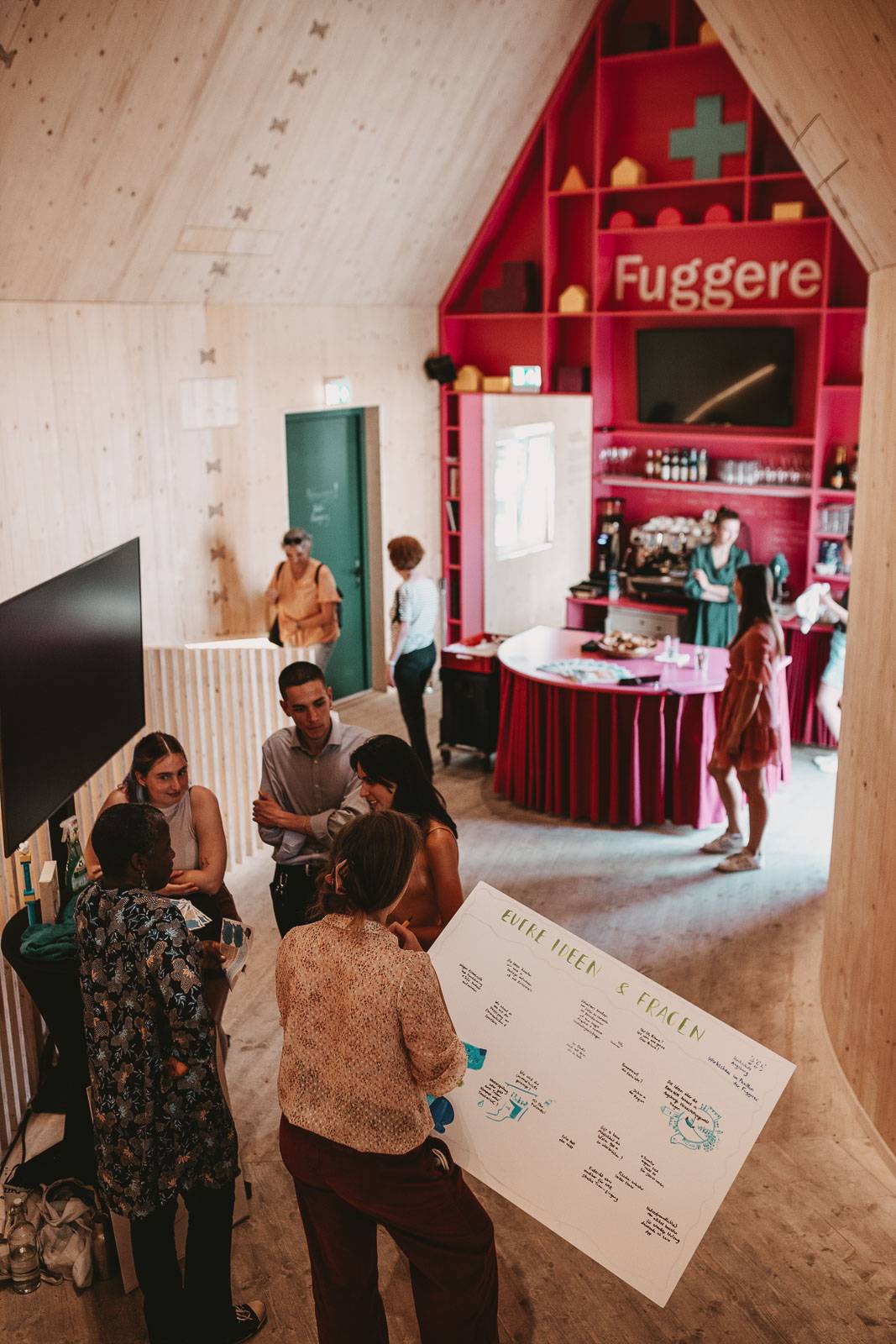 Die Ergebnisse werden mit Graphic Recording dokumentiert © Matthias Leo