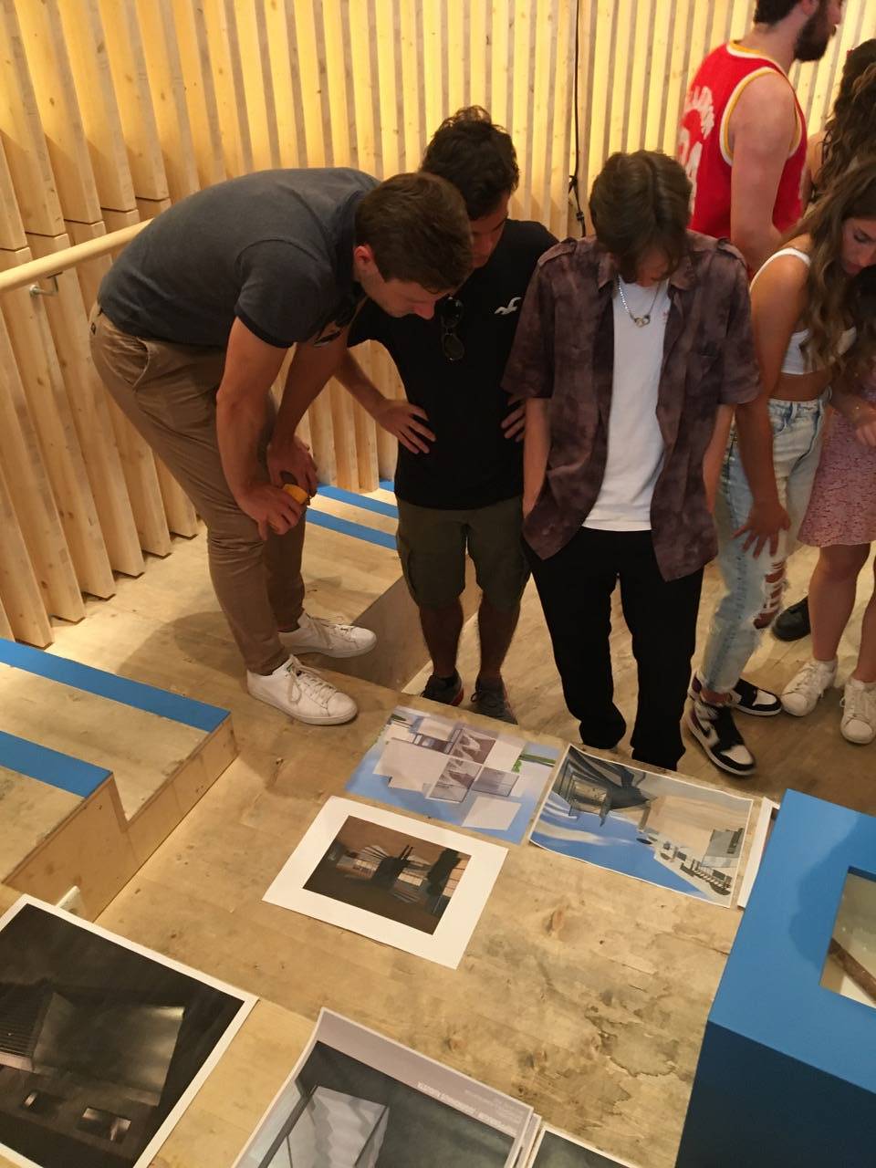 NEXT500 Pavillon: Architekturstudierende der Hochschule Augsburg