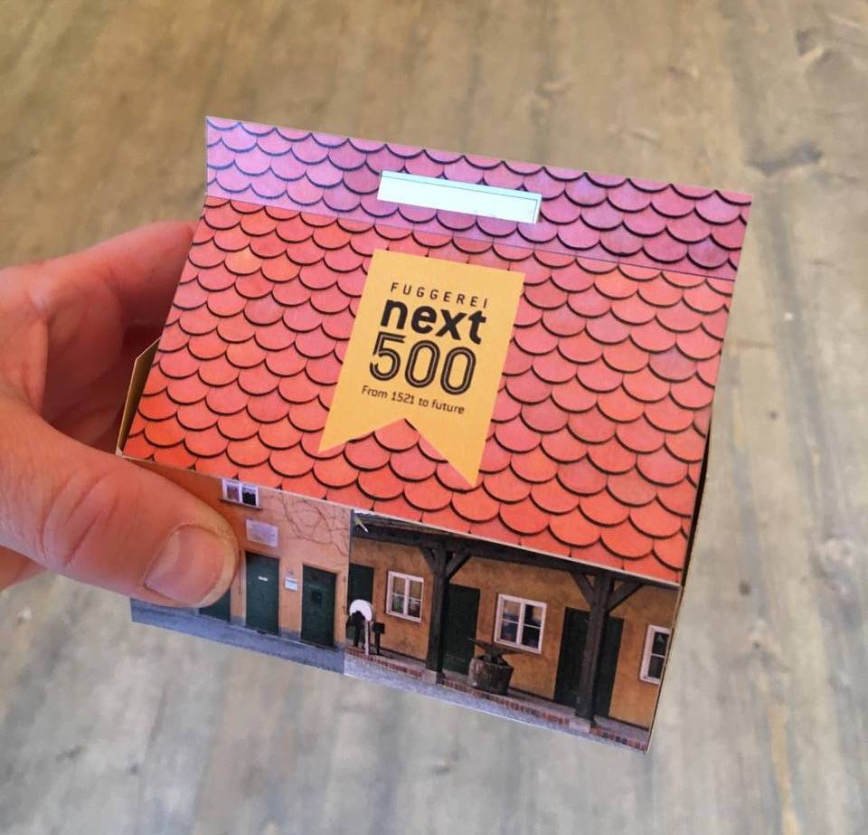 NEXT500 Pavillon im Modell