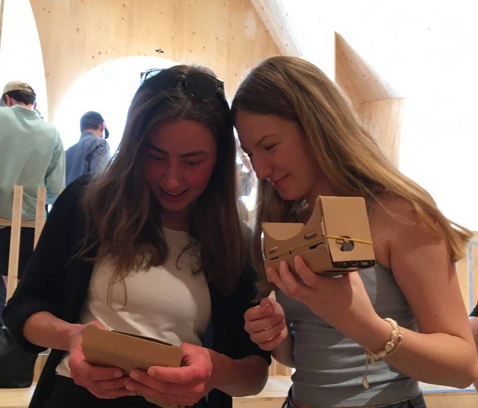 NEXT500 Pavillon: Architekturstudierende der Hochschule Augsburg