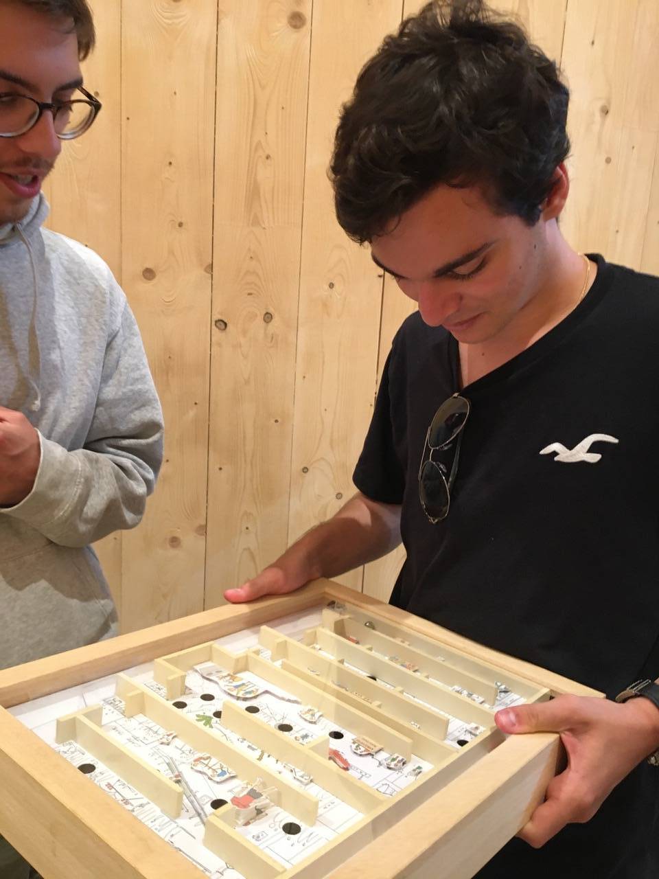 NEXT500 Pavillon: Murmelspiel der Architekturstudierenden