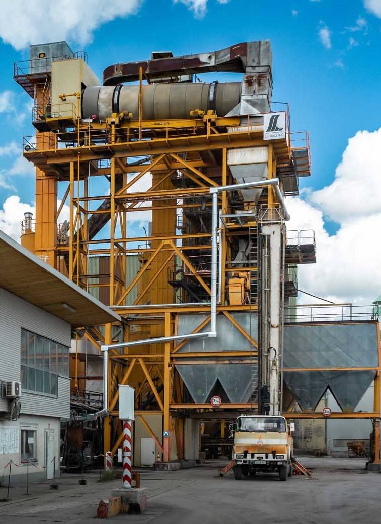 Asphaltmischanlage © LS Bau AG
