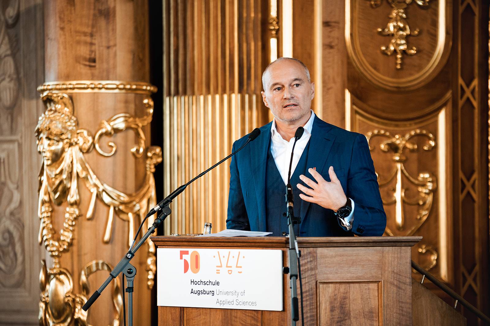 Hochschulpräsident Prof. Dr. Gordon Thomas Rohrmair 