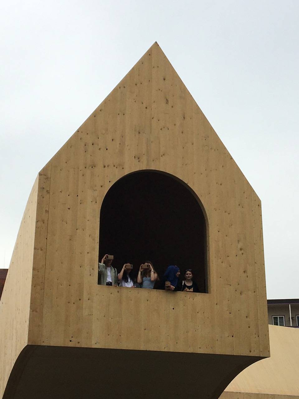 NEXT500 Pavillon auf dem Augsburger Rathausplatz