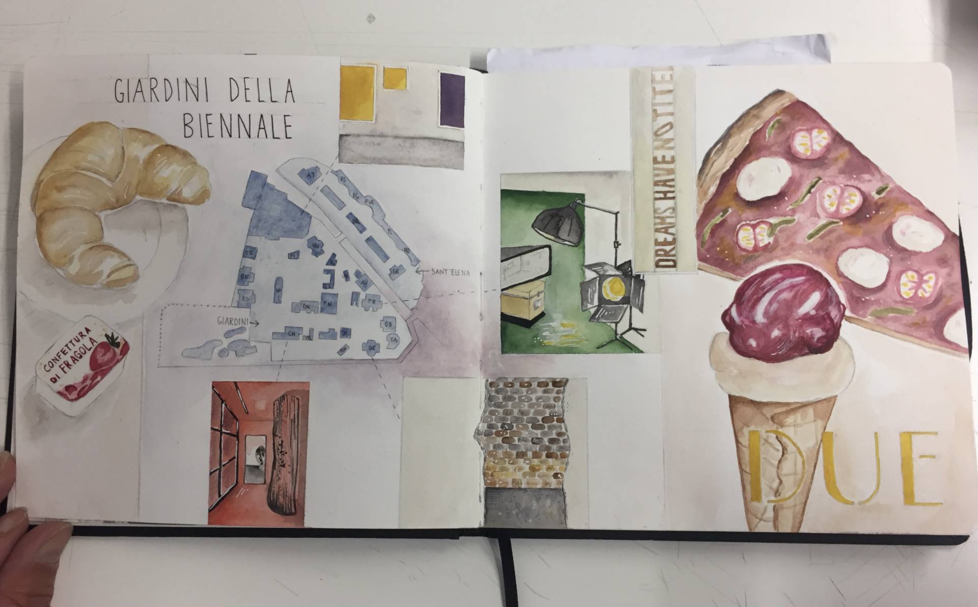 Skizze, Elena Löflath