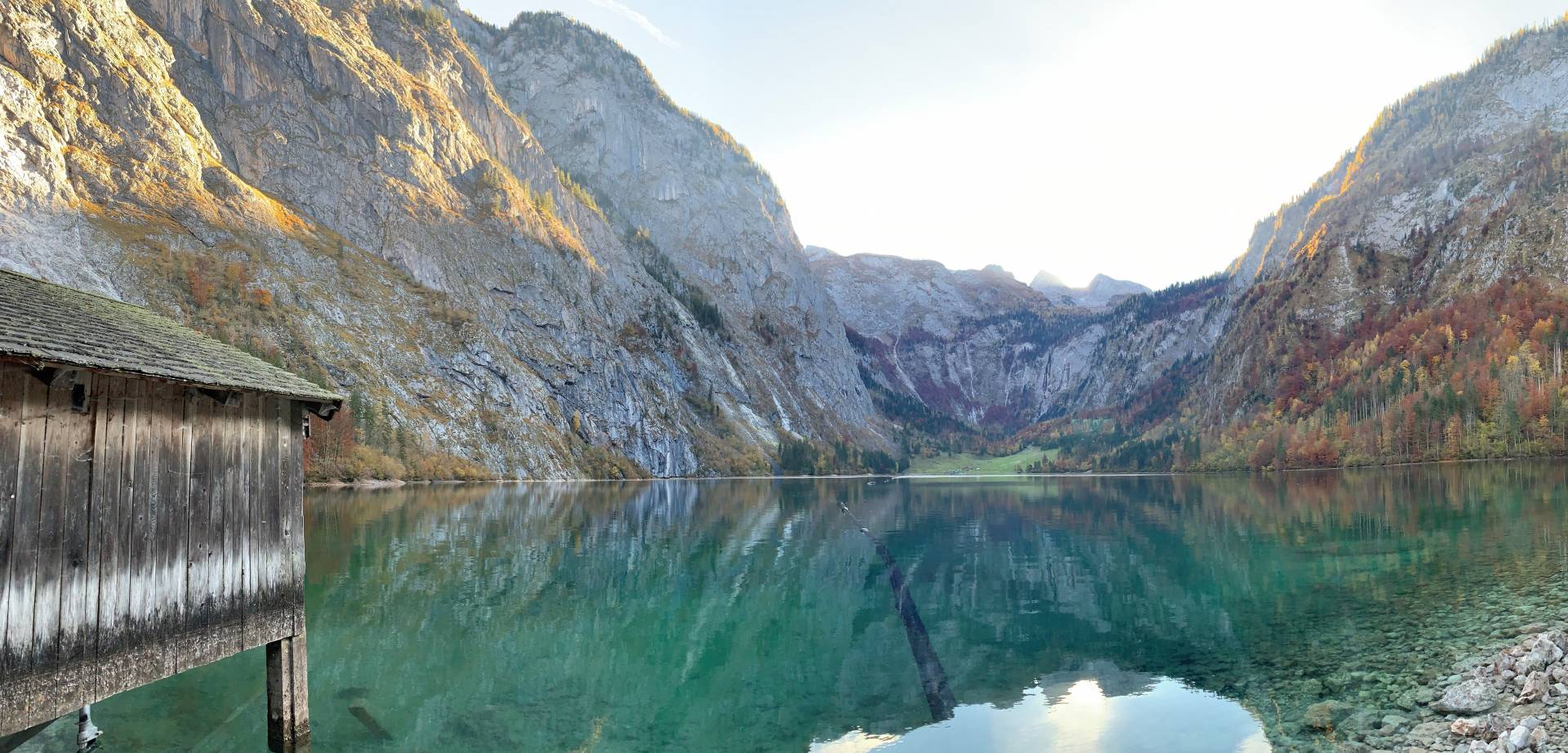 Seeverlegte Abwasserdruckleitung Obersee am Königssee