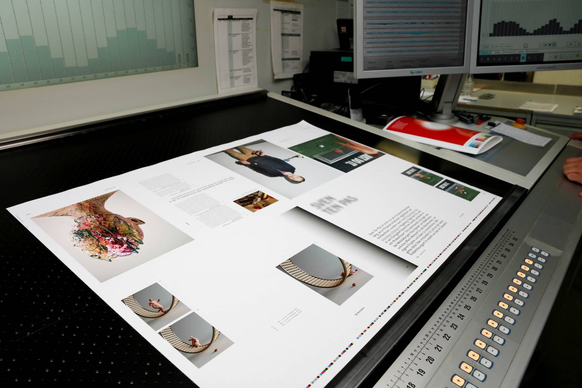 Besuch in der Druckerei Besuch in der Druckerei