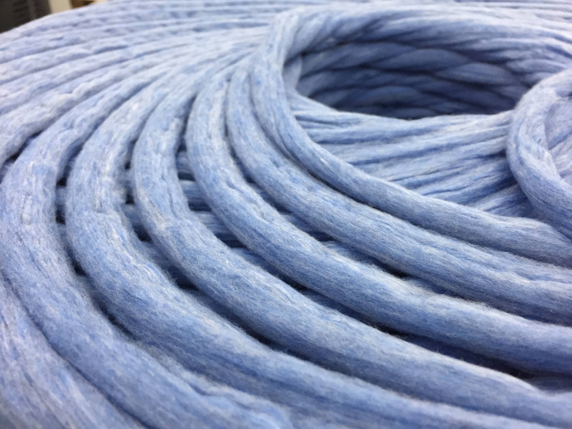 Aufgerolltes Kardenband Aufgerolltes Kardenband