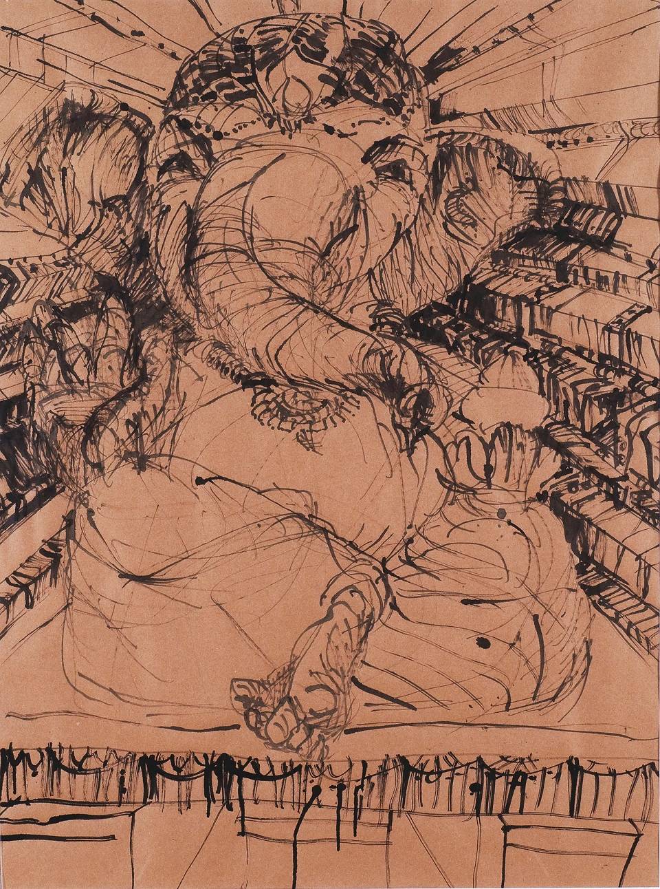 Zeichnung von Peter Junghanß