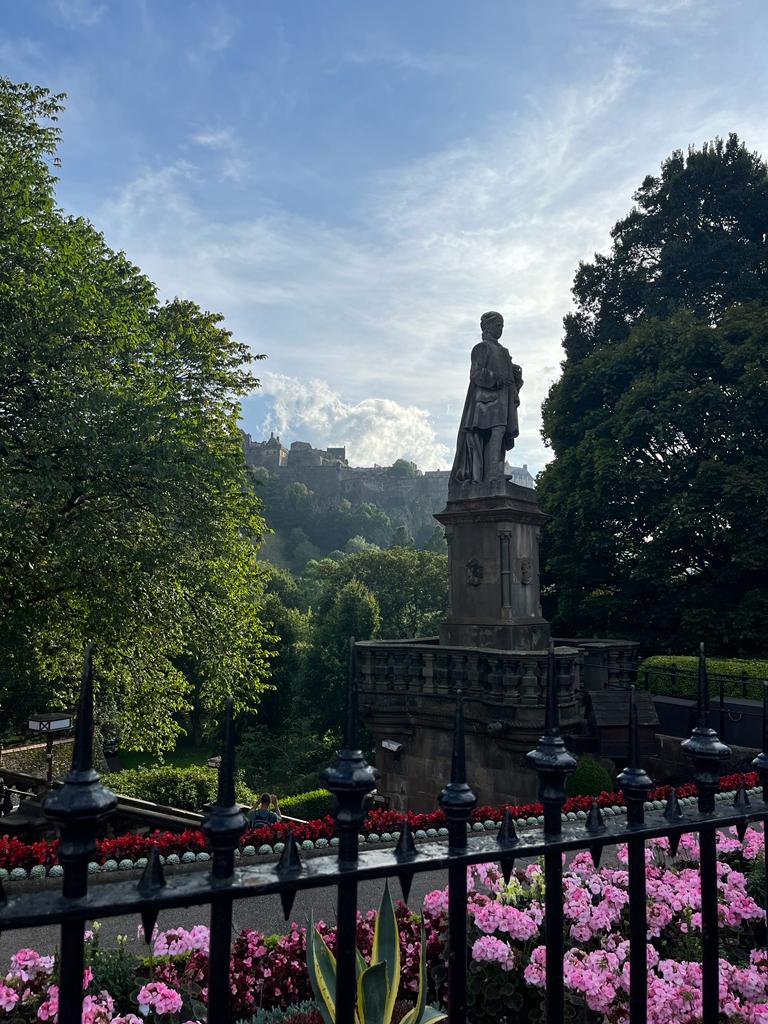 Princess Street Gardens in Edinburgh