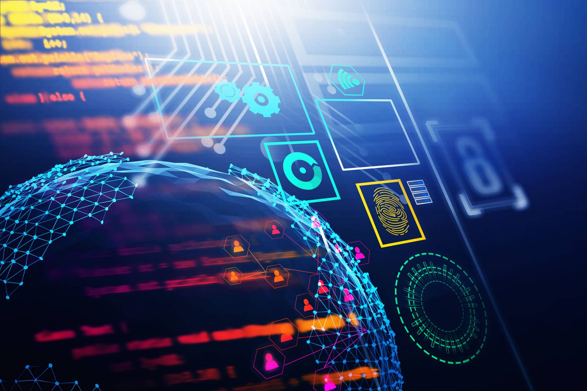 Symbol für Big Data Forensic