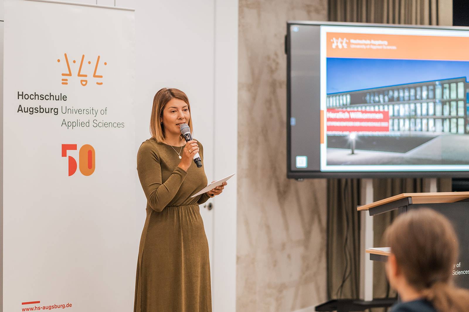 Moderatorin Svenja Sellnow