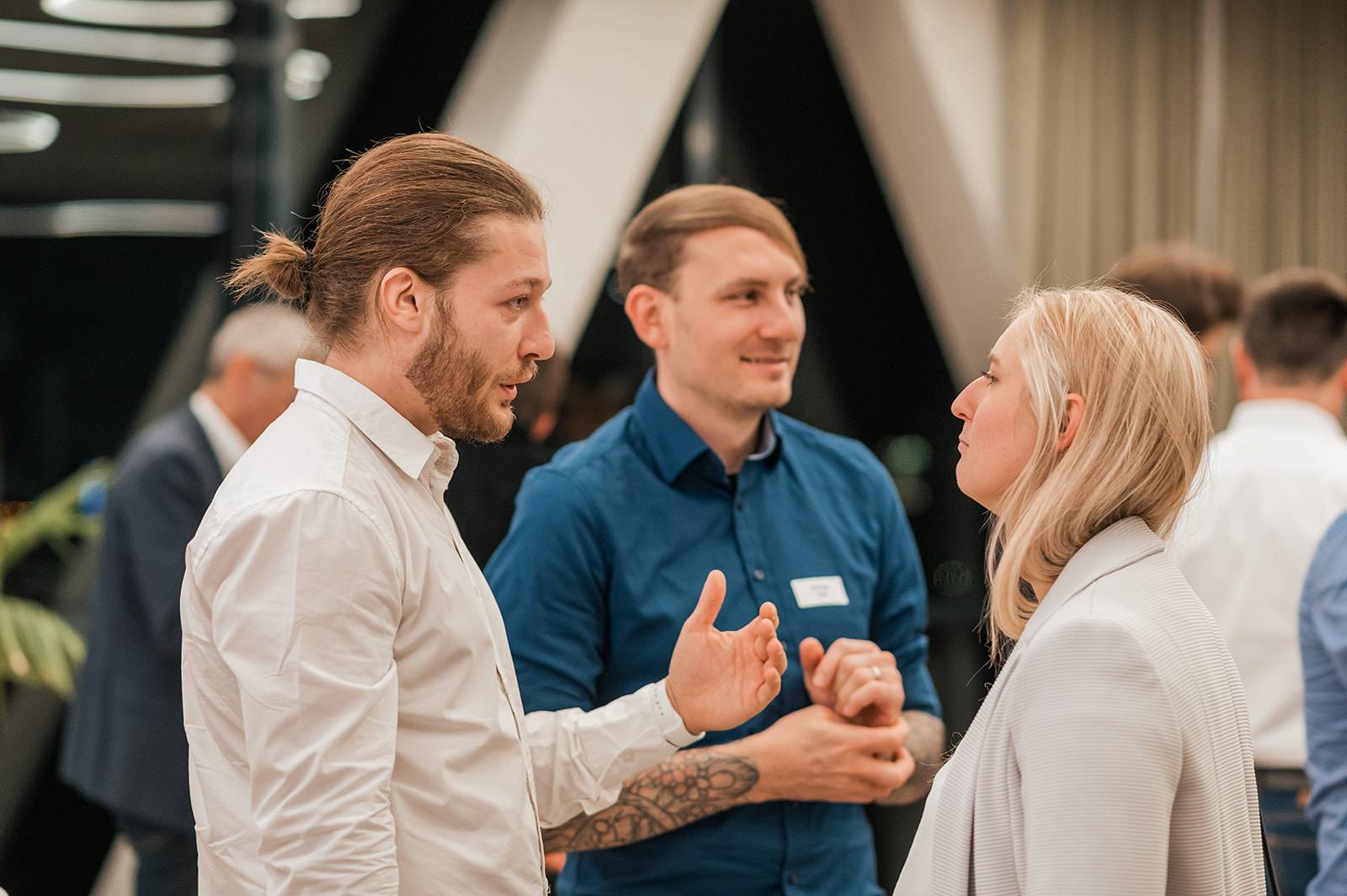 Get-together bei der Stipendienverleihung