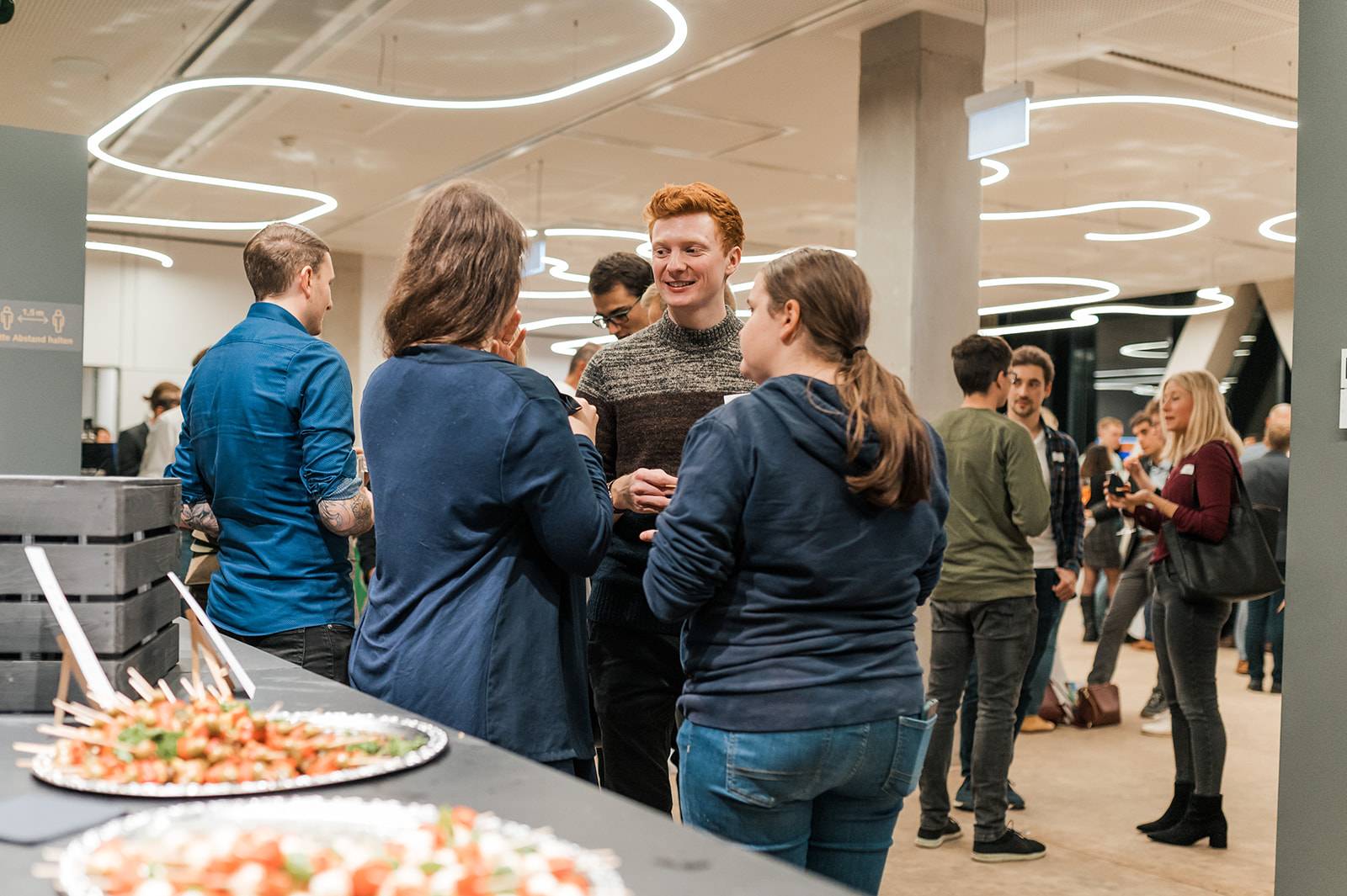 Get-together bei der Stipendienfeier