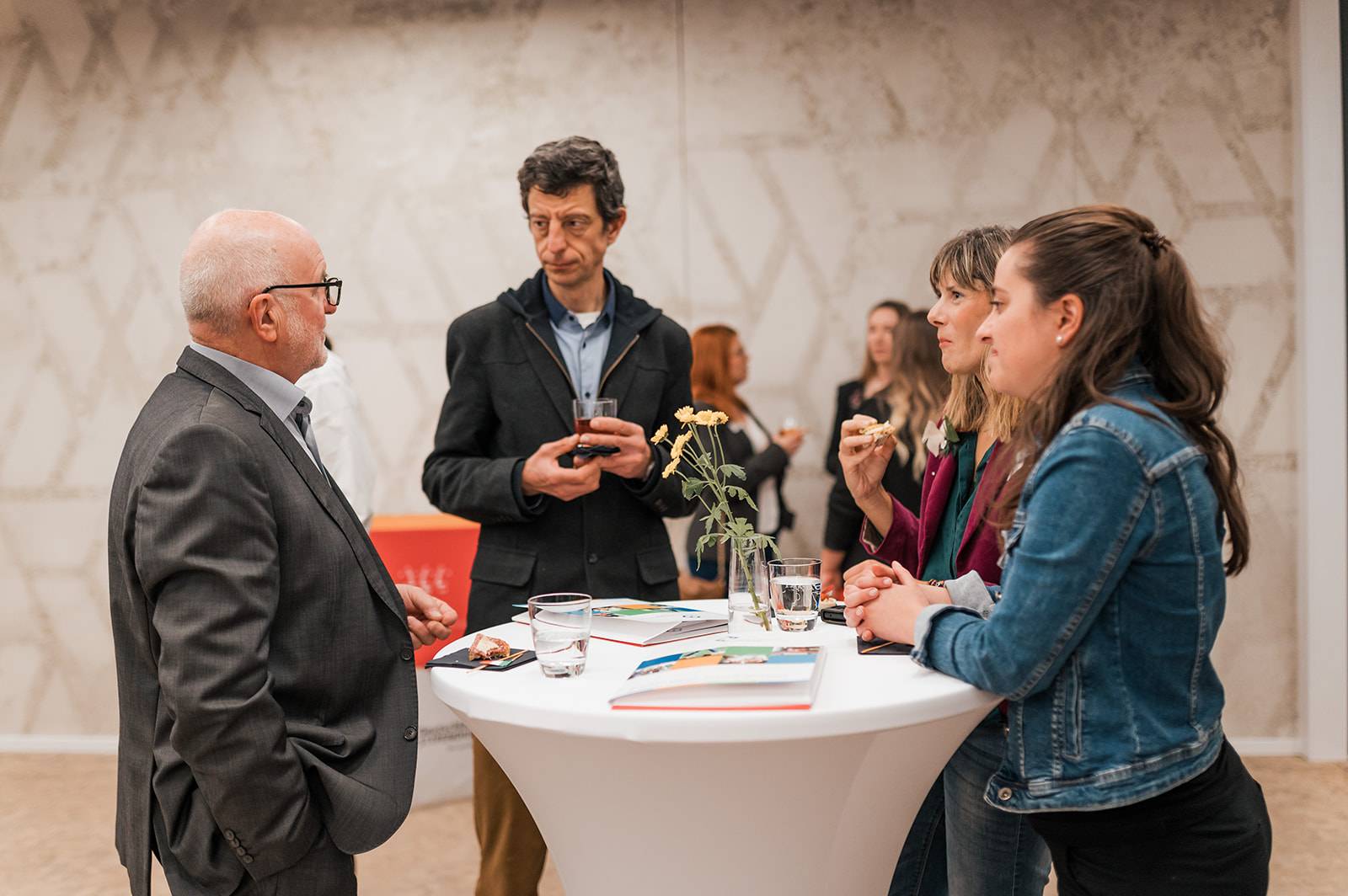 Get-together bei der Stipendienfeier