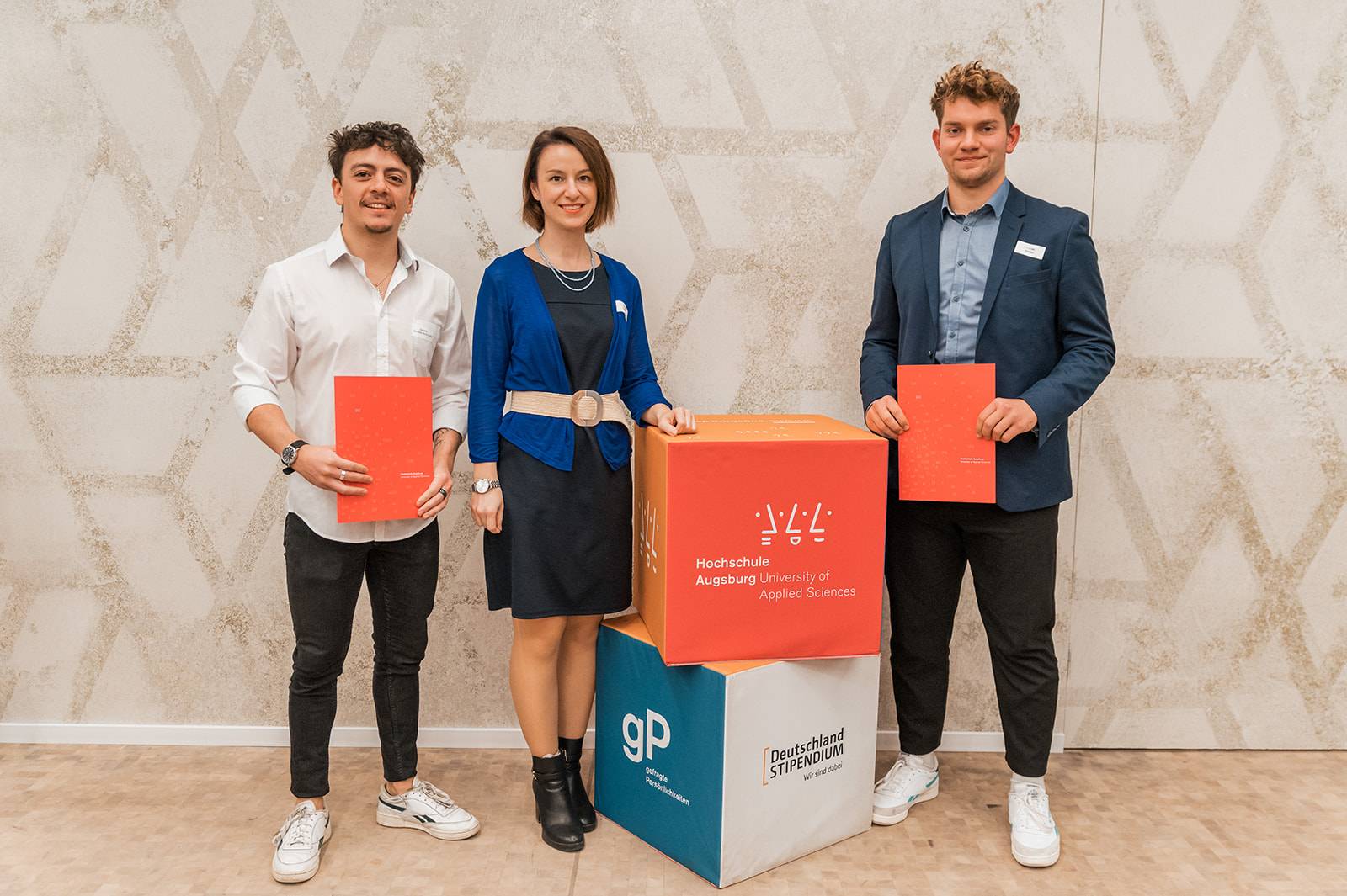 Stipendiat:innen bei der Stipendienfeier