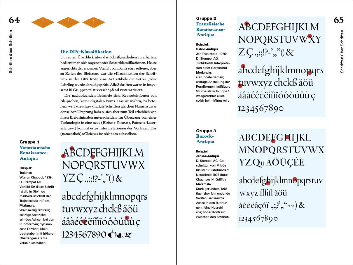 Ausschnitt aus "Bleisatz. Ein Werkstattbuch"