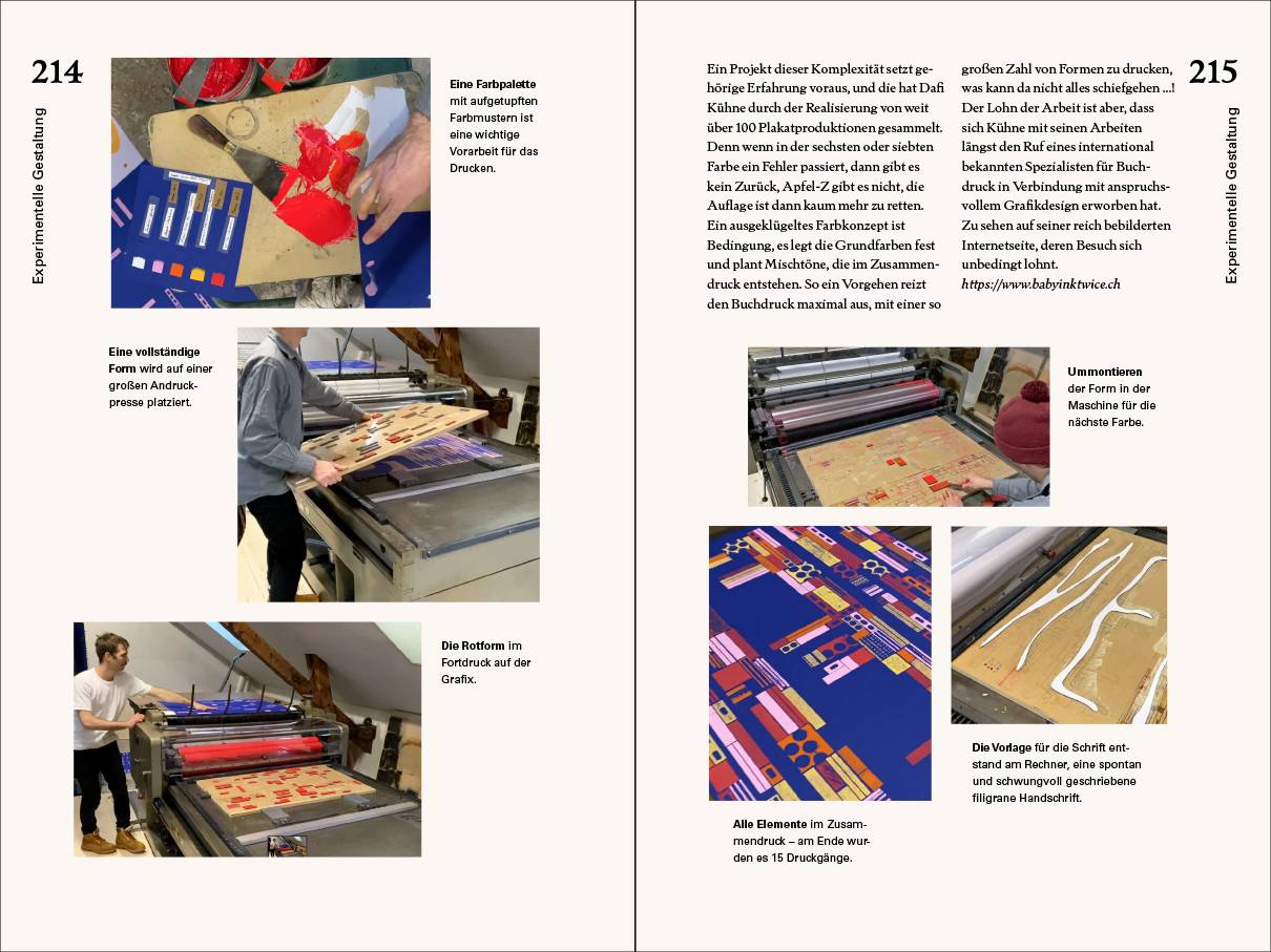 Ausschnitt aus "Bleisatz. Ein Werkstattbuch"