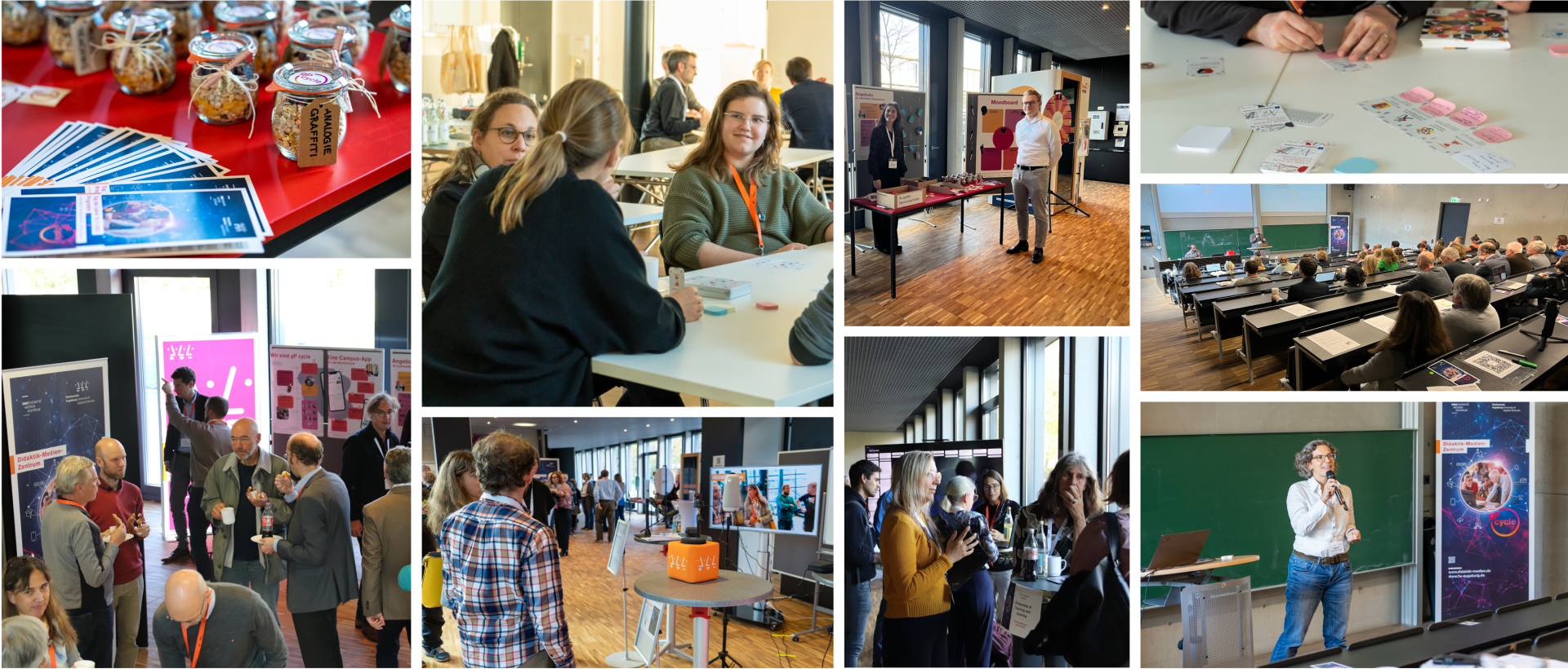 Eindrücke vom Tag der Lehre 2022 der Hochschule Augsburg